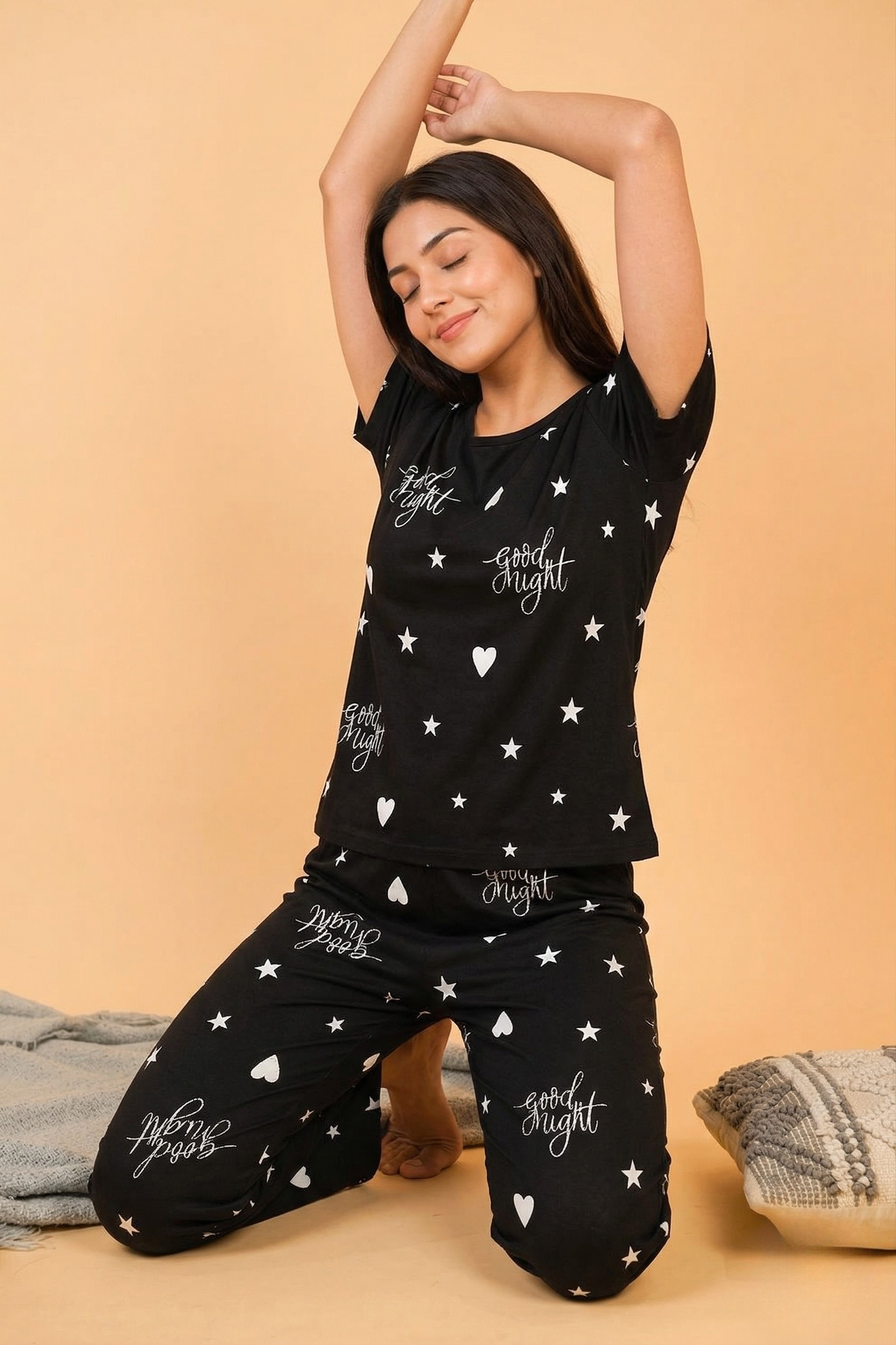 BLACK GOODNIGHT COMFORT
