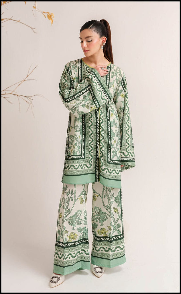 Green Patti Cord Set | F-6|
