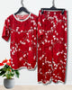 CHERRY BLOOM PRINTED SHIRT AND TROUSER