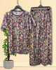 CHIC IN BLOOM PRINTED SHIRT AND TROUSER
