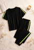 GREEN BLACK GYM SUIT