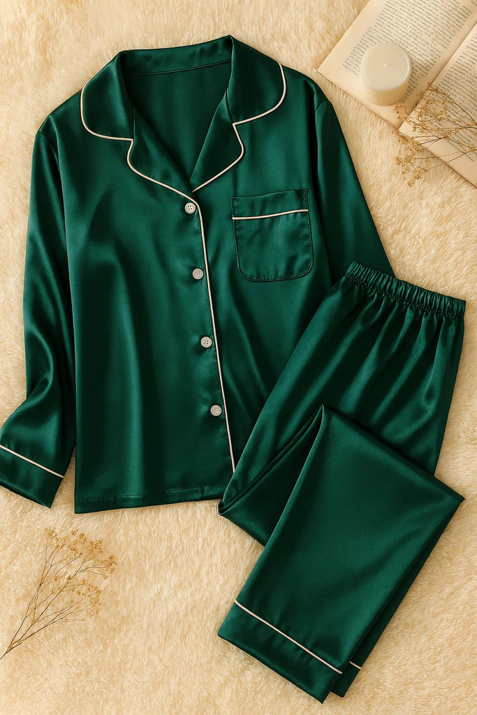 Green Silk Dress