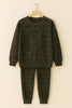 Winter Gray Love Co-Ord Set Night Suit