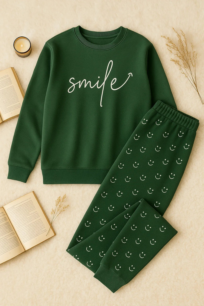 Winter Happy Mood Co-Ord Set Night Suit