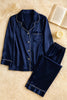 Blue Silk Dress