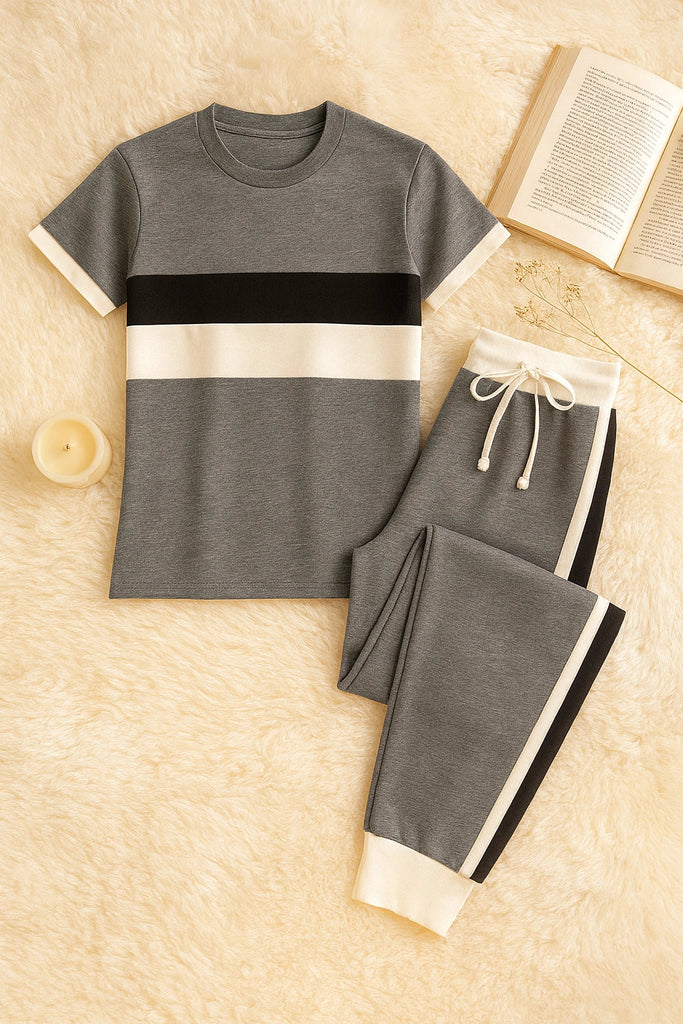 GRAY GYM SUIT