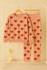 Winter Pink Dilbar Co-Ord Set Night Suit