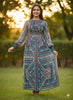 FRONT AND BACK PRINTED LONG CHIFFON MAXI | F-6 |