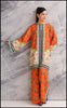 PREMIUM ORANGE FRONT AND BACK PRINTED SHIRT AND PRINTED FLAPPER 2 PEACE CORD SET  | F-6 |
