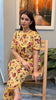 GOLDEN BLOOM PRINTED SHIRT AND TROUSER