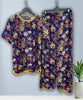 SAPPHIRE AUTUMN PRINTED SHIRT AND TROUSER
