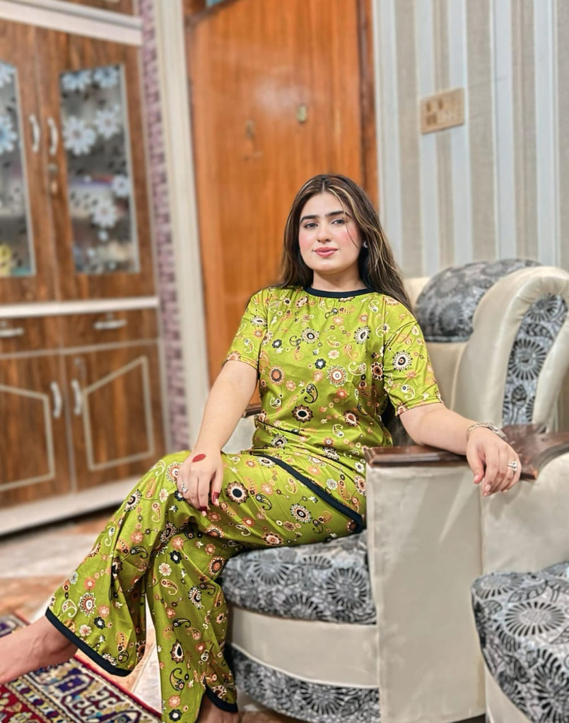 VINTAGE VINE PRINTED SHIRT AND TROUSER