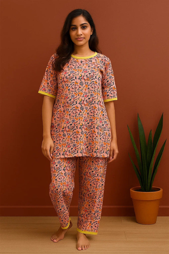TWINBLOOM PRINTED SHIRT AND TROUSER