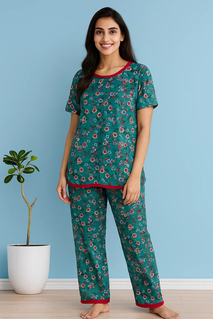 BERRY PATCH PRINTED SHIRT AND TROUSER