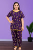 PURPLE HAZE BLOOM PRINTED SHIRT AND TROUSER