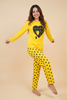 Yellow Puzzle Heart