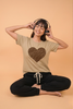 Caramel Heart Nightwear