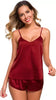 RED CAMI SETS FOR WOMEN