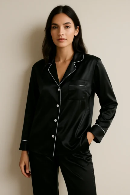 Black Silk Dress