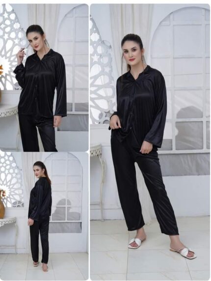2 Peace Imported silk nightwear full selves  |