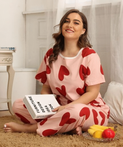 Pink Dilbar Nightwear